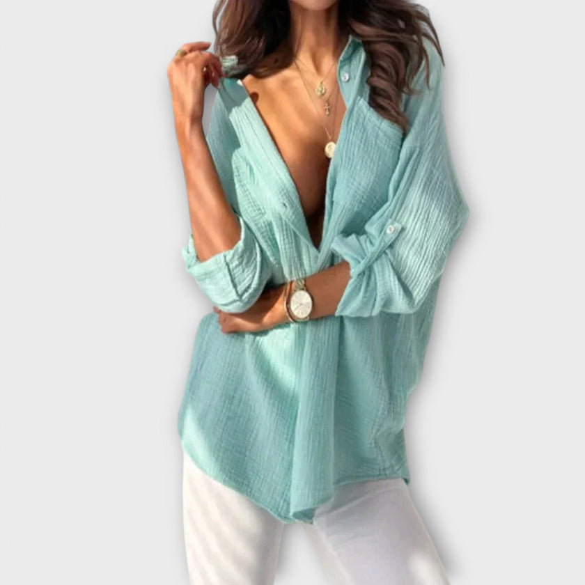 Blusa primavera e verão feminino
