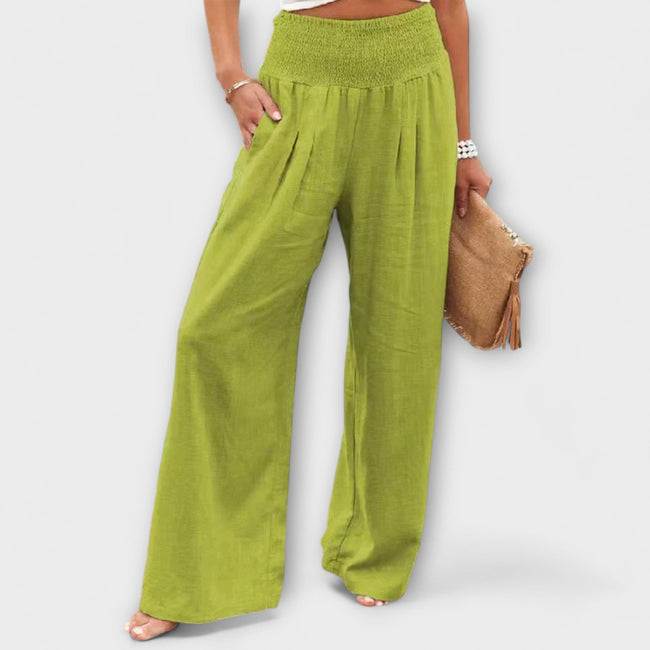 Calças leves e elegantes feminino