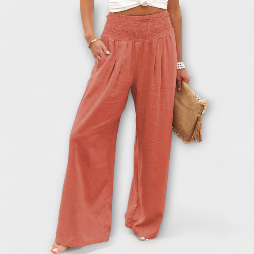 Calças leves e elegantes feminino