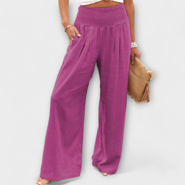 Calças leves e elegantes feminino