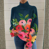 Saffron — Camisola com padrão floral marcante