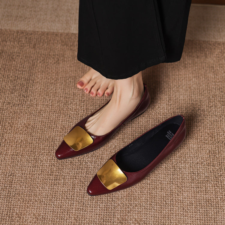 Lorea | Ballerinas em Couro Verdadeiro