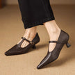 Tirea | Sapatos de salto em couro verdadeiro