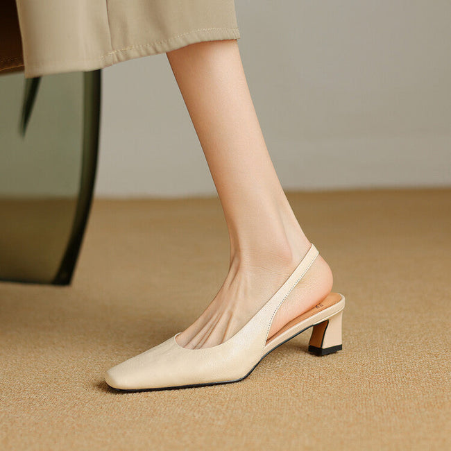 Ersa | Sapatos de salto em couro verdadeiro