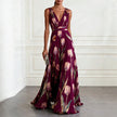 Íris – Vestido Maxi Floral Elegante