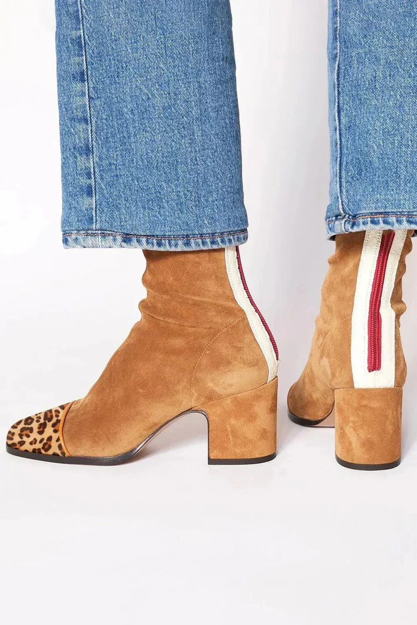 Renata – Botins elegantes de salto largo