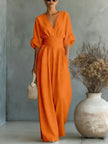 Bianca | Vestido Maxi Envolvente de Caimento Fluido