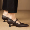 Tirea | Sapatos de salto em couro verdadeiro