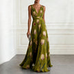 Íris – Vestido Maxi Floral Elegante