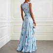 Íris – Vestido Maxi Floral Elegante