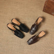 Vyla | Mules em Couro Verdadeiro