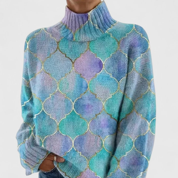 Rhea — Camisola aconchegante de gola alta