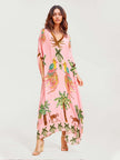 Vestido Longo Estampado feminino