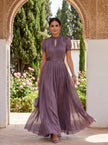 Diana | Vestido Maxi Fluido com Detalhes Delicados