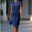 Vestido elegante ocasiões feminino