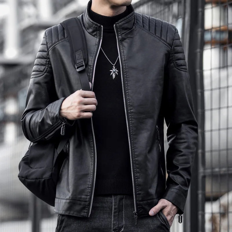 Ronan | Casaco de Couro Premium