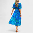 Vestido Midi Floral Elegante feminino