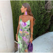 Vestido de verão luxuoso feminino