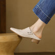Olga | Mules em Couro Verdadeiro