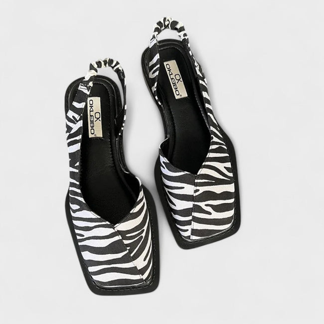 Ariadne – Sapatos slingback de linhas elegantes
