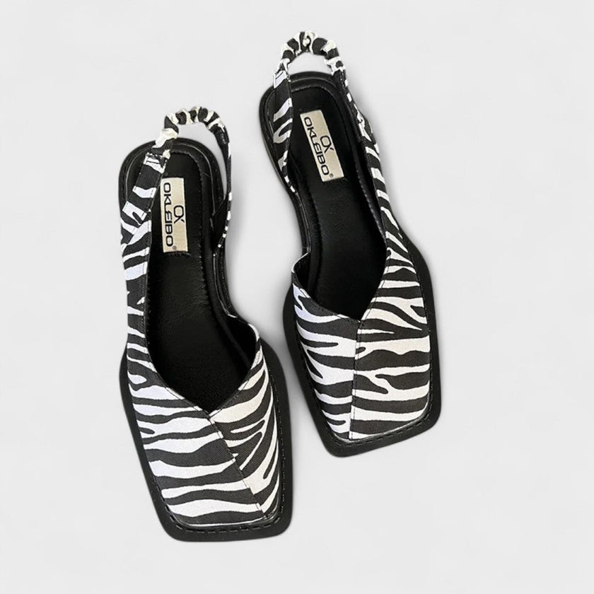 Ariadne – Sapatos slingback de linhas elegantes