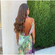Vestido de verão luxuoso feminino