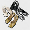 Ariadne – Sapatos slingback de linhas elegantes