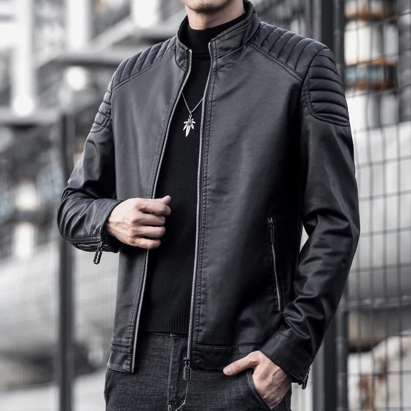 Ronan | Casaco de Couro Premium