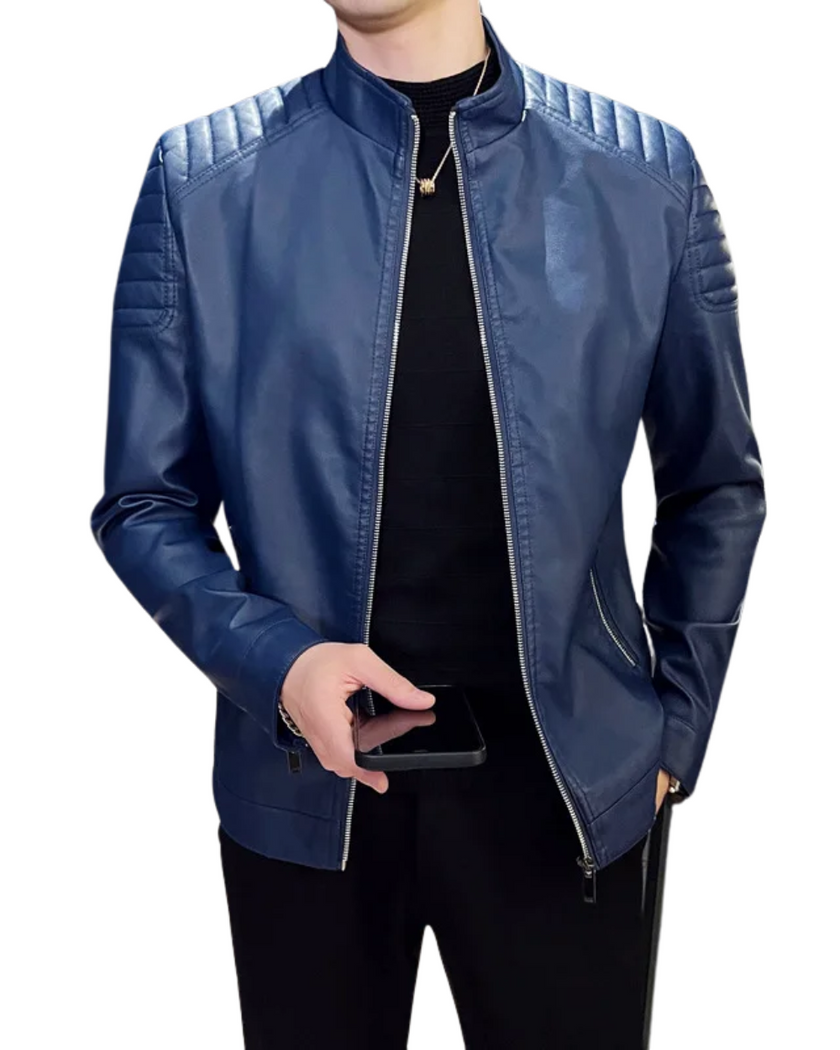 Ronan | Casaco de Couro Premium