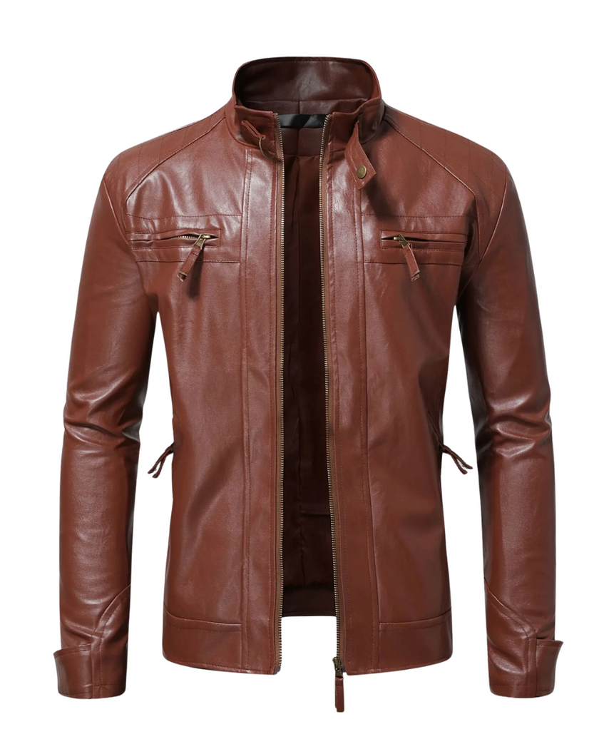 Dorian | Casaco de Couro Elegante