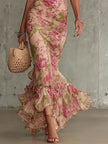 Racquella™ Vestido Maxi Vintage
