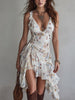 Rebeca | Vestido floral de alças finas