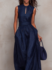 Vestido Longo Celina Presença Atemporal