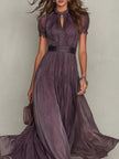 Diana | Vestido Maxi Fluido com Detalhes Delicados