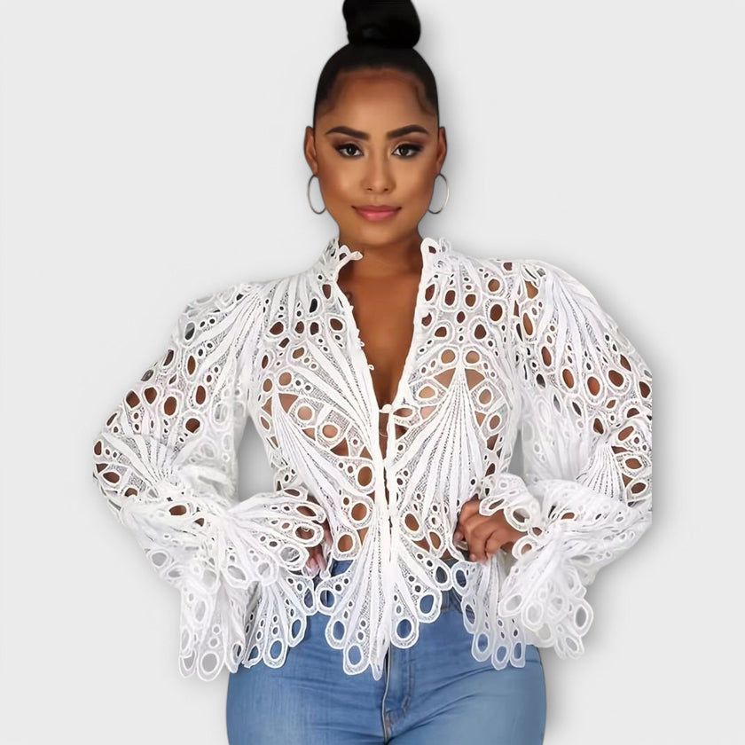 Blusa Assimétrica feminino