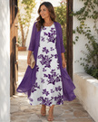 Lívia | Vestido Fluido com Sobreposição