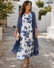 Lívia | Vestido Fluido com Sobreposição