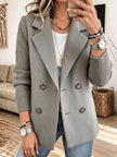 Blazer Clara com Mangas em Malha