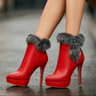 Botas Com Salto Quentinhos feminino