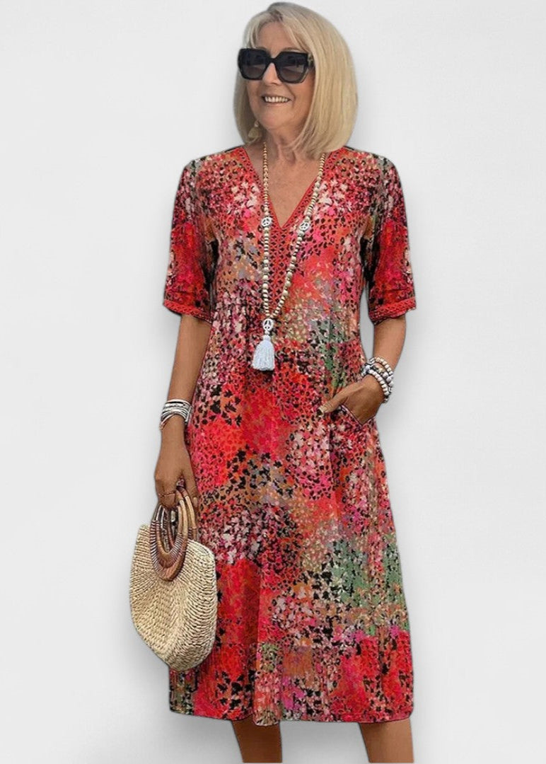 Vestido Feminino Midi
