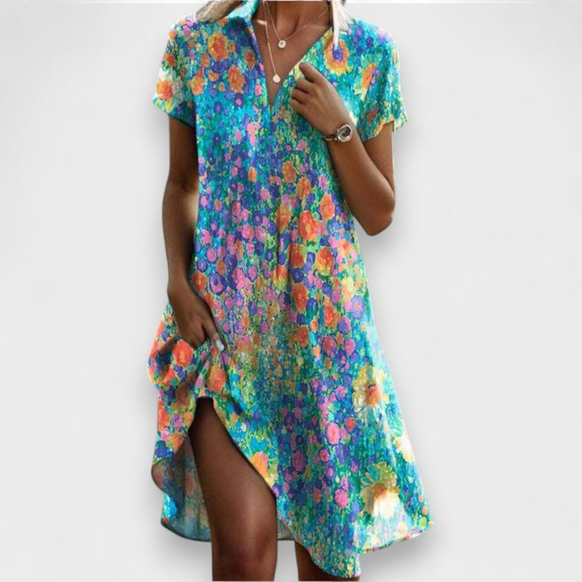 Vestido Midi Elegância Atemporal feminino