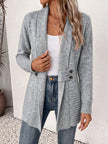 Cardigan Leonor com Cintura Marcada