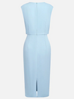 Helena | Vestido Midi Drapeado de Elegância Intemporal