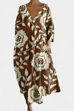 Vestido Fluido com Estampa feminino