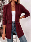 Cardigan Leonor com Cintura Marcada