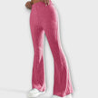 Calças largas com estilo feminino