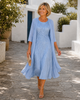 Estela | Vestido com Brilho e Sobreposição