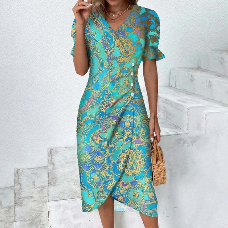 Vestido Envelope Leve feminino
