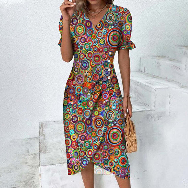 Vestido Envelope Leve feminino