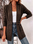 Cardigan Leonor com Cintura Marcada